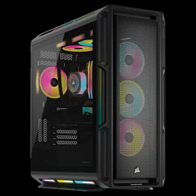 CORSAIR VENGEANCE i8300 Gaming PC: Intel Core Ultra 9 285K, GeForce RTX 5080, 64GB DDR5, 4TB (2TB/2TB) M.2 SSD, Win11 Pro