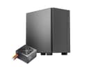 Rosewill FBM-X5 Micro ATX Mini Tower Desktop Gaming & Office PC Computer Case with Pre-Installed 400W Power Supply, 240mm / 280mm AIO Support, 2X...