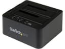 StarTech. com SDOCK2U313R USB 3.1 (10Gbps) Standalone Duplicator Dock for 2.5' & 3.5' SATA SSD / HDD - with Fast-Speed Duplication up to 28GB/min