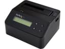 StarTech. com SDOCK1EU3P2 Hard Drive Eraser - for 2.5in / 3.5in SATA SSD/HDD - 4Kn Support - Standalone - Integrated LCD - Hard Drive Dock - SATA Dock