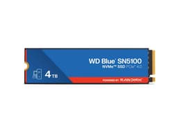 WD Blue SN5100 4TB NVMe SSD, PCIe Gen 4.0, up to 6,900 MB/s read speeds