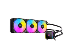 Antec Ultra 360 ARGB Liquid CPU Cooler, 3x120mm PWM Fans, High-Performance Pump, Intel LGA 1200/1851/20XX & AMD AM4/AM5