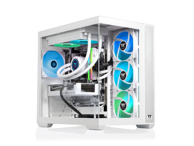 Thermaltake Gaming Desktop PC V38S-B650-580-LCS AMD Ryzen 7 7800X3D 32GB DDR5 1TB SSD GeForce RTX 5080 Windows 11 Home