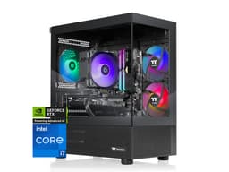 Thermaltake LCGS View i1470-170 Gaming Desktop (Intel Core i7-14700F, ToughRam 32GB DDR5 6000MT/s RGB Memory, NVIDIA GeForce RTX 5070, 1TB NVMe...