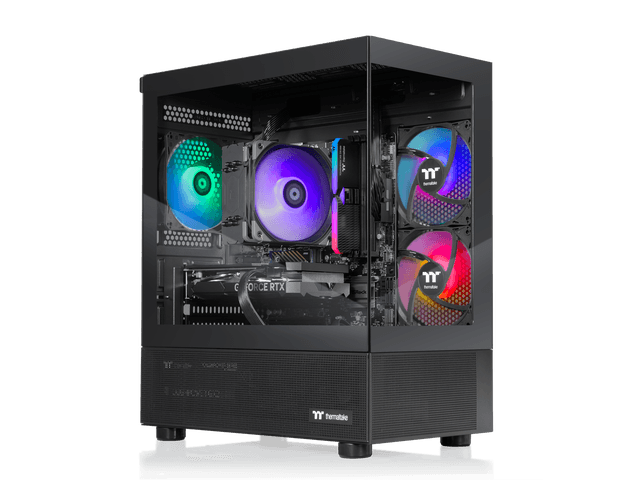 Thermaltake LCGS NE i1460-V170B Gaming Desktop (Intel Core i5-14600K, ToughRam 16GB DDR5 6000MT/s RGB Memory, NVIDIA GeForce RTX 5060, 1TB NVMe...