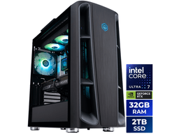 ABS Kaze II Aqua Prebuilt Gaming PC - Windows 11 - Intel Core Ultra 7 270K Plus - GeForce RTX 5070 Ti 16GB - DLSS 4 - 32GB DDR5 - 2TB NVMe SSD