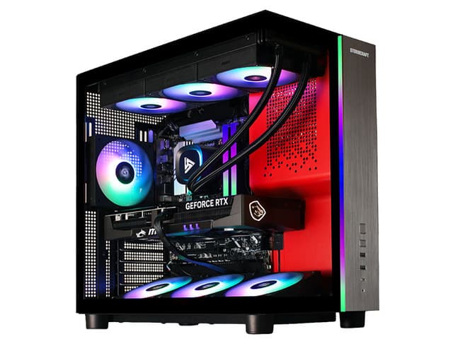 Stormcraft Gaming Desktop PCs Phantom PH265F0CC-580N2 Intel Ultra 7 265F 32GB DDR5 2TB SSD GeForce RTX 5080 Windows 11 Home