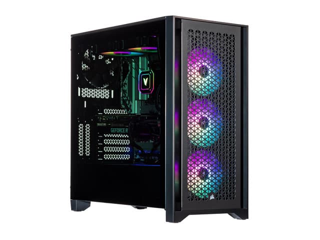 Velztorm Armix Custom Built Gaming Desktop PC (AMD Ryzen 9 7900X, GeForce RTX 5080, 32GB DDR5, 2TB PCIe SSD, RGB Fans, 240mm AIO, 1000W PSU, WiFi...