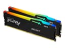 Kingston FURY Beast 16GB (2 x 8GB) 288-Pin PC RAM DDR5 5600 (PC5 44800) Memory (Desktop Memory) Model KF556C40BBAK2-16