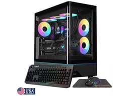 Gigatech Gaming Omega 7 Gaming PC Desktop - Core Ultra 7 265K, RTX 5080, 32GB DDR5, 2TB SSD, RGB, Windows 11, Wi-Fi