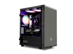 MXZ Gaming PC Desktop Computer, AMD Ryzen 5 5600 3.7GHz, GeForce RTX 4060, 16GB DDR4, NVME 1T SSD, 6RGB Fans, Win 11 Pro Ready, Gamer Desktop...