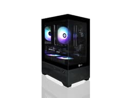 AVGPC Mini-X Gaming PC - Intel I5 11400F up to 4.4 GHz, GeForce RTX 5060 8GB VRAM, 16GB RAM, 1TB M.2 NVMe SSD, Windows 11 Home Black