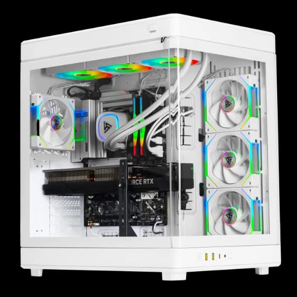 Wizard White WW285K0CC-580W1 Gaming Desktop