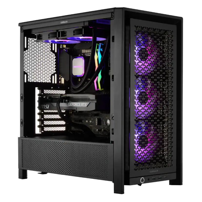 TECHNOID - Ultimate –NVIDIA GeForce RTX 5070 –AMD Ryzen 5 9600X –32GB DDR5 –2TB SSD –AI Ready –VR Compatible –Win 11 Home - Black
