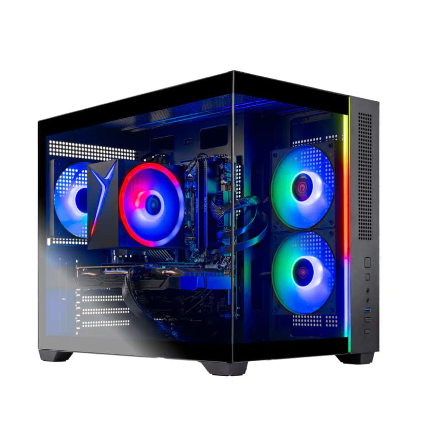 Skytech Gaming - Skytech CHRONOSMINI2 - AMD Ryzen 7 7700, 7600, 32GB 6000 MHz DDR5 RAM, 650W GOLD PSU - Black