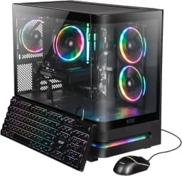 Acer - Nitro 65 Gaming Desktop - AMD Ryzen 7 8700F 2024 - NVIDIA GeForce RTX 5060 - 16GB DDR5 Memory – 1TB Storage - Black