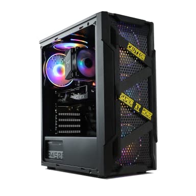 MXZ - Gaming PC Computer Intel Core i5 9400F,GeForce GTX 1660S,16GB DDR4,NVME M2 500GB,Windows 11 Pro Ready to Use - Black