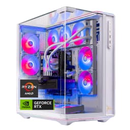 Skytech Gaming - Skytech PRISM5 Gaming Desktop - AMD Ryzen 7 9800X3D, 5090, 32GB 6000 MHz DDR5 RAM, 1000W GOLD A3 PSU - White