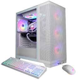 CyberPowerPC - Gaming Desktop - Intel Core Ultra 7 265F 2025 - NVIDIA GeForce RTX 5060 Ti 8GB - 32GB DDR5 Memory - 2TB SSD Storage