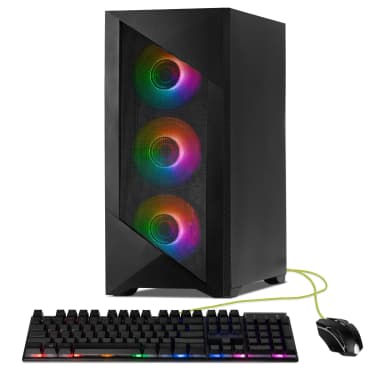 YEYIAN - Gaming PC Edge Intel i7 14700F NVIDIA RTX 5060 32GB DDR5 1TB SSD Windows 11 Home YPI-ED47F0C-5601U