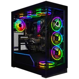 CLX - Horus Gaming Desktop - AMD Ryzen 9 9950X - 96GB DDR5 5600 Memory - GeForce RTX 5090 - 2TB NVMe M.2 SSD - 8TB HDD Storage - Black
