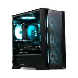 MXZ - Gaming PC Computer AMD Ryzen 7 9700X,GeForce RTX 5060,16GB DDR5 6000,NVME 1T SSD,6RGB Fans,WIFI & Win 11 Pro Ready - Black