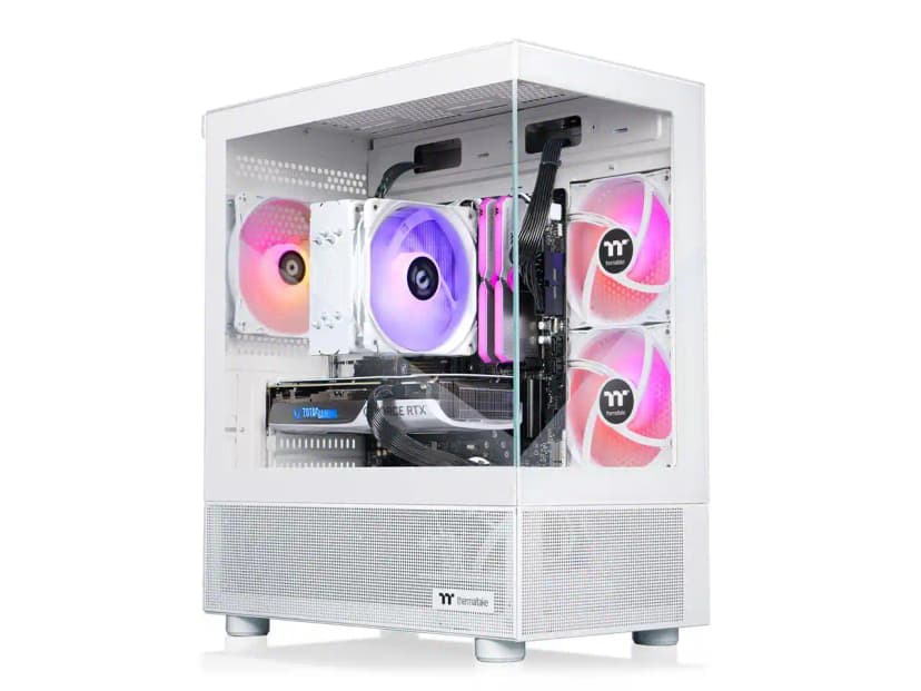 Thermaltake - Gaming Desktop PC NE R76-V170S AMD Ryzen 7 8700F 16GB DDR5 1TB SSD AMD Radeon RX 7600