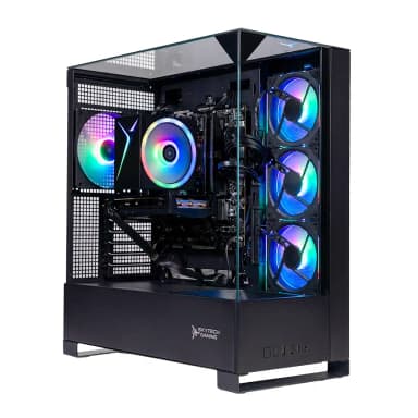Skytech Gaming - Skytech SHADOW5 - Intel Core i5 14400F, 5060 Ti 8G, 16GB 3200 MHz DDR4 SDRAM, 750W GOLD PSU - Black