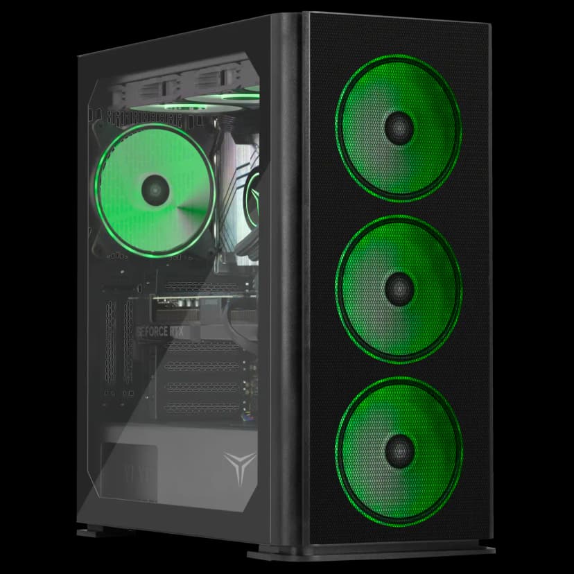 YEYIAN - PC Odachi INTEL Core i9-14900KF NVIDIA RTX5070 32GB DDR5 1TB SSD AIO 360mm Windows11 Home YPI-OD49KFC-5701U - Black