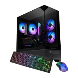 iBUYPOWER - Element SE Gaming Desktop PC - AMD Ryzen 5 8400F, NVIDIA GeForce RTX 5060 8GB, 16GB DDR5 RGB RAM, 1TB SSD _ESA5N5602 - Black