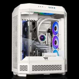 Thermaltake - Reactor 9880S Gaming Desktop AMD Ryzen 7 9800X3D 2024, 32GB DDR5, NVIDIA GeForce RTX 5080, 2TB NVMe M.2 - White