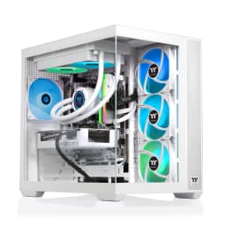 Thermaltake - LCGS View 7880S-380 Gaming Desktop AMD Ryzen 7 7800X3D 2023, 32GB DDR5, NVIDIA GeForce RTX 5080, 1TB NVMe M.2 - White