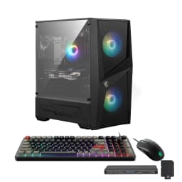 MSI - Codex R2 AI Gaming Desktop,GeForce RTX 5070,Intel Core Ultra 7 265F,16GB DDR5,1TB SSD+1TB Dock Set,Win 11 Home - Black
