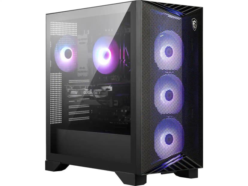 MSI - Gaming Desktop PC Aegis Z2 C8NVP-1656US AMD Ryzen 7 8700F 32GB DDR5 1TB NVMe SSD GeForce RTX 5070 Windows 11 Home - Black