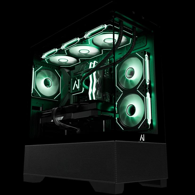 Andromeda Insights - AI 50 Elite V2 Gaming PC RTX 5070 Ti 16GB | Ryzen 7 9800X3D 4.7 GHz (5.2 GHz Turbo) | 32GB DDR5 6000MHz | 2TB Gen4 SSD - Black