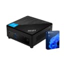 MSI - Upgraded - Cubi 5 Business Desktop - Intel Core i3-1215U with 16GB RAM – 1TB SSD - Windows 11 Pro - Black