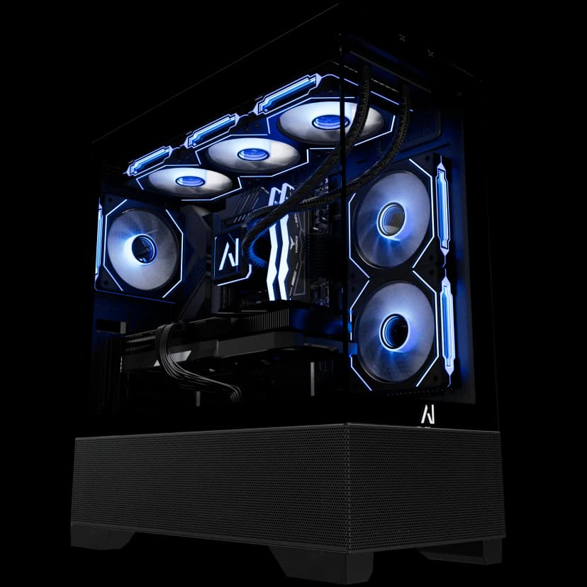 Andromeda Insights - AI 50 Quasar V2 Gaming PC RTX 5090 32GB | Ryzen 7 9800X3D 4.7 GHz (5.2 GHz Turbo) | 32GB DDR5 6000MHz | 2TB Gen4 SSD - Black