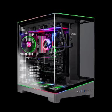 Skytech Gaming - Skytech HARPY - AMD Ryzen 7 9800X3D, 9070XT, 32GB 5600 MHz DDR5 RAM, 850W GOLD A3 PSU - Black