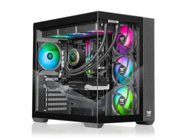 Thermaltake - Gaming Desktop PC NE 9870-V380 AMD Ryzen 7 9800X3D 32GB DDR5 2TB SSD GeForce RTX 5070