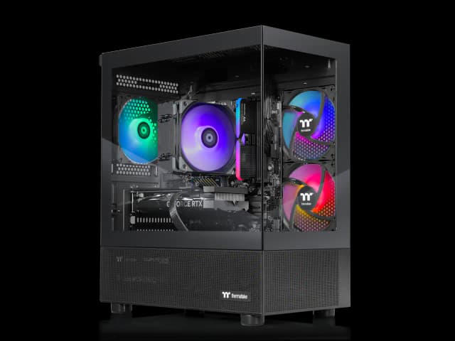 Thermaltake - LCGS NE i1460-V170B (i5-14600K, 16GB DDR5 6000MT/s RGB, RTX 5060, 1TB NVMe, WiFi, Win 11) N17B-B760-560-LCS