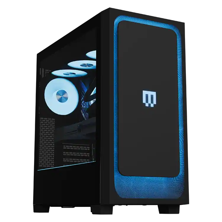 MAINGEAR - MG-1 Ultimate Gaming Desktop - NVIDIA GeForce RTX 5090 - AMD Ryzen 9 9950X3D2 - 64GB DDR5 - 4TB NVMe SSD - Black