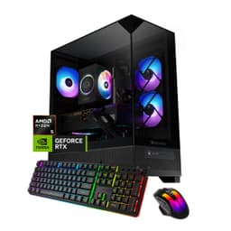 iBUYPOWER - Element SE Gaming Desktop PC AMD Ryzen 5 5500 2022 NVIDIA GeForce RTX 3050 6GB 16GB DDR4 1TB NVMe SSD Storage - Black