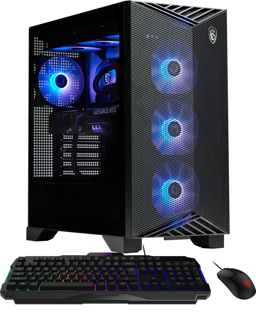 MSI - Aegis RS2 AI - Gaming Desktop - Intel Core Ultra 7 270K Plus 2026 - 16GB Memory - NVIDIA GeForce RTX 5070 - 1TB SSD - Black