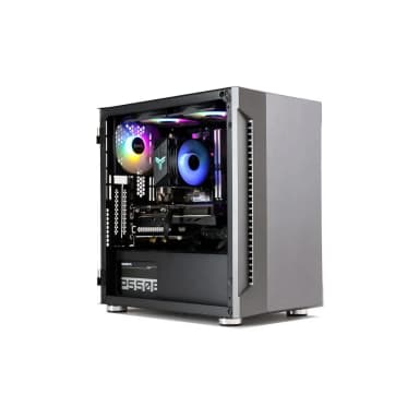 MXZ - Gaming Desktop Pc,Intel I5 13400F,RTX5060,1TB SSD NVME,16G DDR4,RGB,Wifi & Win 11 Ready - Black