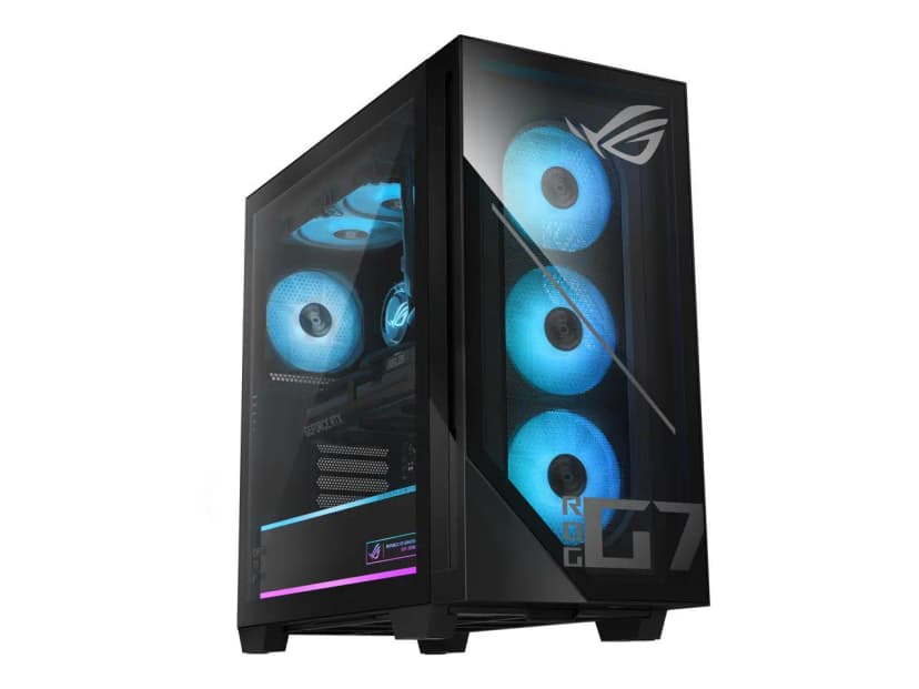 ASUS - G700TF Desktop: Core Ultra 7 265KF, RTX 5070 Ti, 32GB DDR5, 1TB SSD, Win 11 - Black