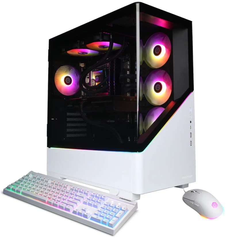 CyberPowerPC - Gaming Desktop - Intel Core Ultra 9 285 2025 - NVIDIA GeForce RTX 5070 12GB - 32GB DDR5 Memory - 2TB SSD Storage