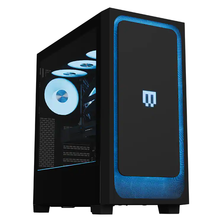 MAINGEAR - MG-1 Emerald Gaming Desktop - NVIDIA GeForce RTX 5070 - Intel Core Ultra 5 250K Plus - 32GB DDR5 - 2TB NVMe - Black