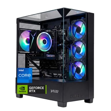 Skytech Gaming - Skytech SHADOW5 - Intel Core i5 14400F, 5060 Ti 8G, 16GB 3200 MHz DDR4 SDRAM, 750W GOLD PSU - Black