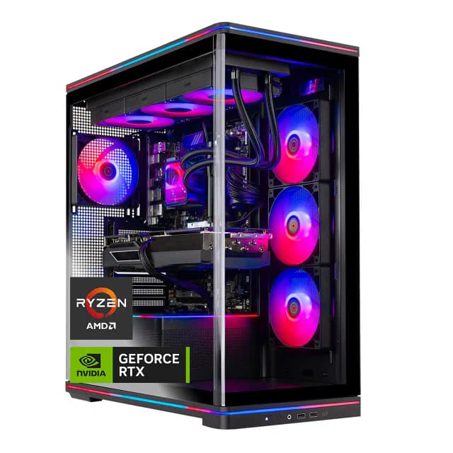 Skytech Gaming - Skytech BLAZE5 Gaming Desktop - AMD Ryzen 9 9950X3D, 5090, 64GB 6000 MHz DDR5 RAM, 1000W GOLD A3 PSU - Black