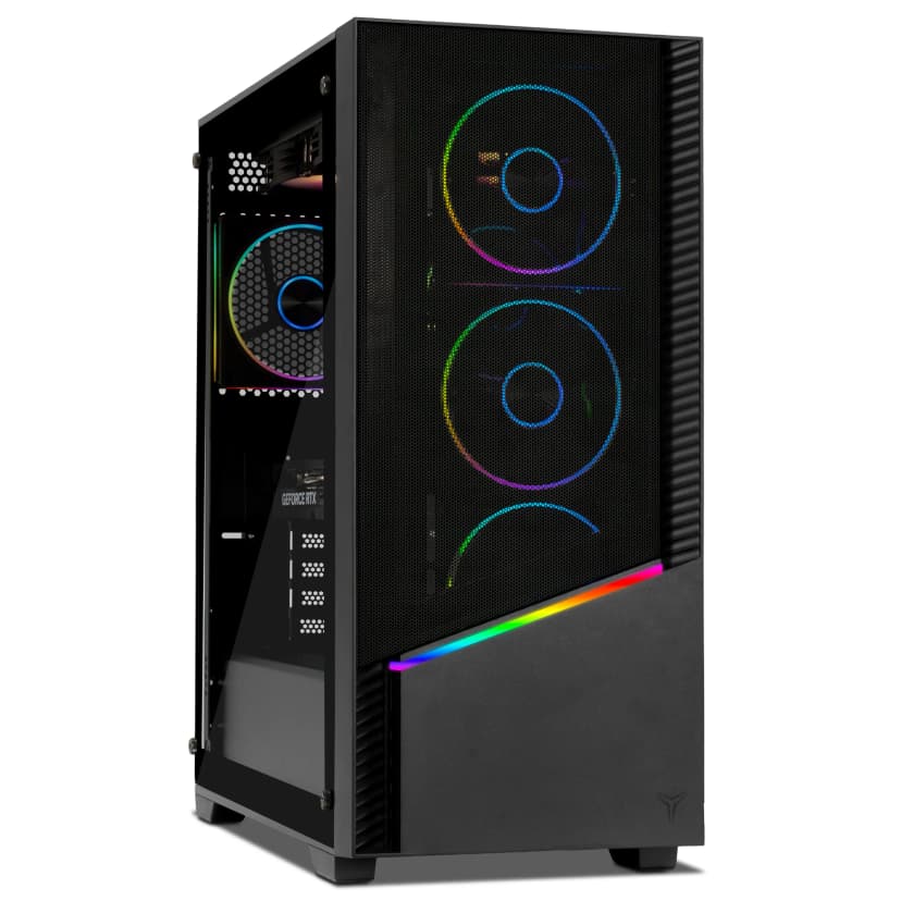 YEYIAN - Elara Gaming Desktop – Core Ultra 7 270K, GeForce RTX 5070, 32GB DDR5 6000MHz, 2TB SSD – YPI‑EL270KC‑570Q2U